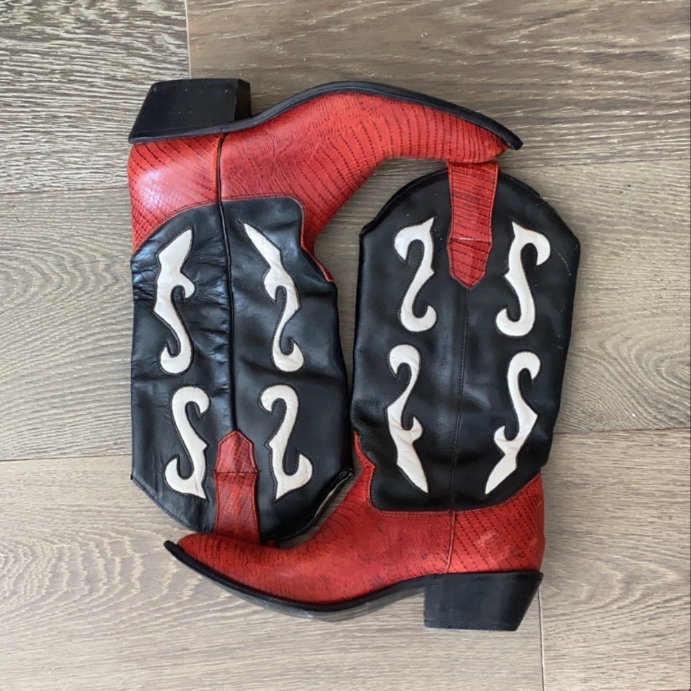 SOLD on Depop - Vintage Cowboy Boots